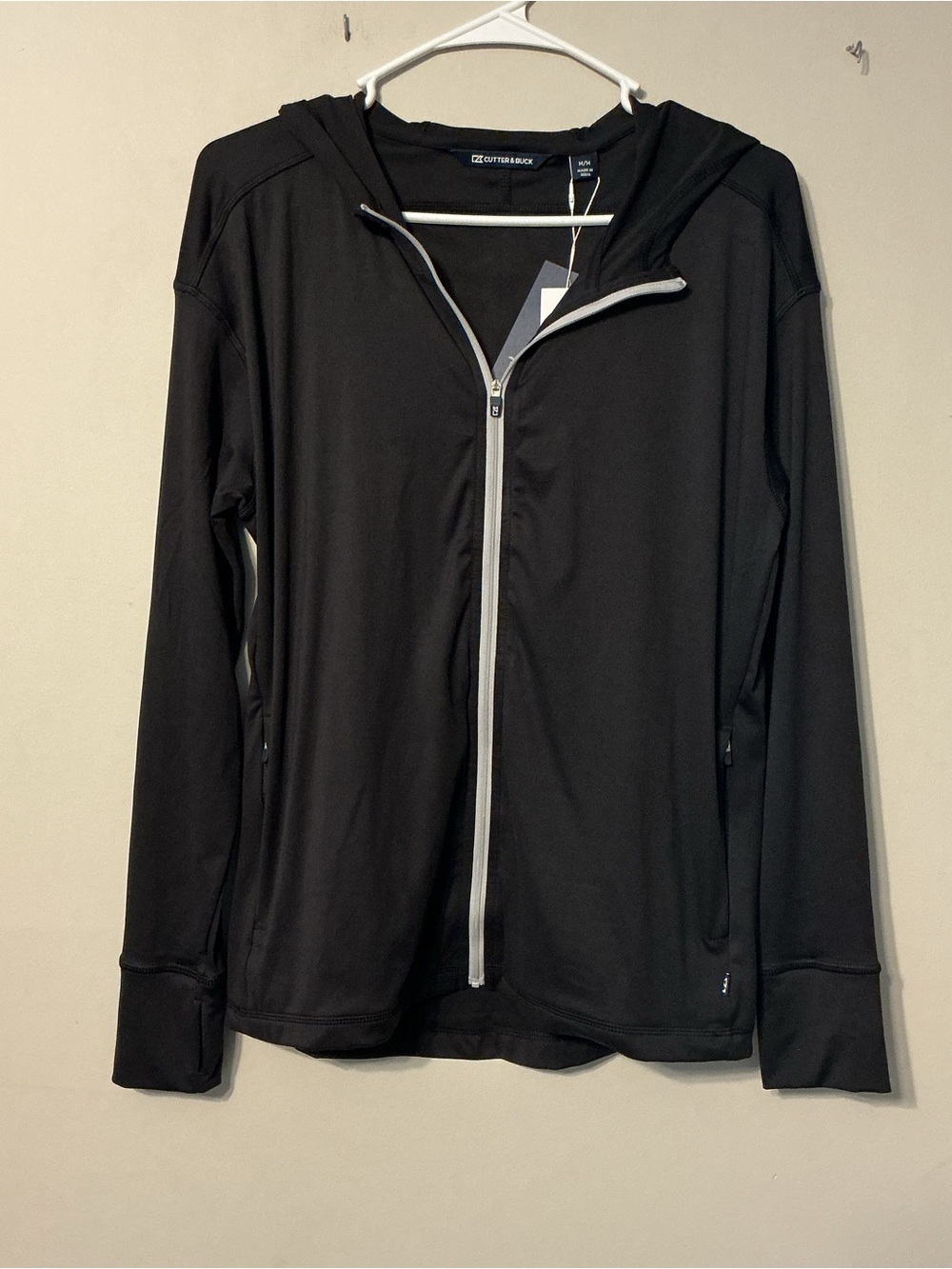 Cutter & Buck Black Zip-Up Jacket